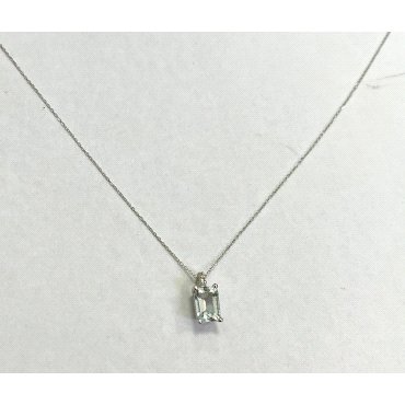 GARGANTILLA ORO BLANCO BRILLANTES                                     