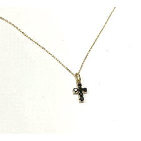 GARGANTILLA ORO AMARILLO PIEDRA                                       