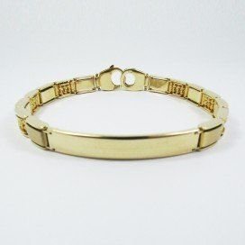 ESCLAVA CABALLERO ORO AMARILLO ITALIANO