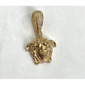COLGANTE ORO AMARILLO PIEDRA VERSACE                                  