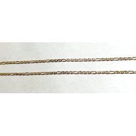 CADENAS ORO AMARILLO 40 CM. PLANA 6 L                                 