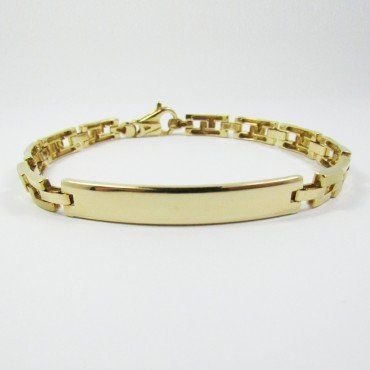 ESCLAVA CABALLERO ORO AMARILLO ITALIANO