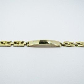 ESCLAVA CABALLERO ORO AMARILLO ITALIANO