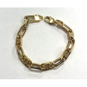 PULSERA SRA. ORO AMARILLO FORZADA                                     