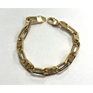 PULSERA SRA. ORO AMARILLO FORZADA                                     