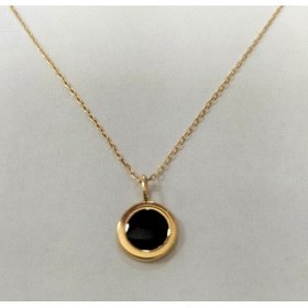 GARGANTILLA ORO AMARILLO PIEDRA                                       