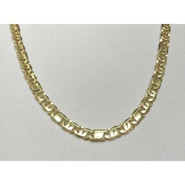 GARGANTILLA ORO AMARILLO ITALIANO LISO                                