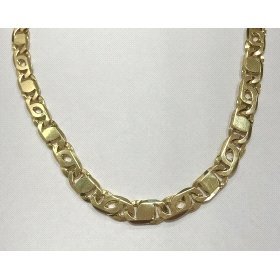 GARGANTILLA ORO AMARILLO ITALIANO LISO                                