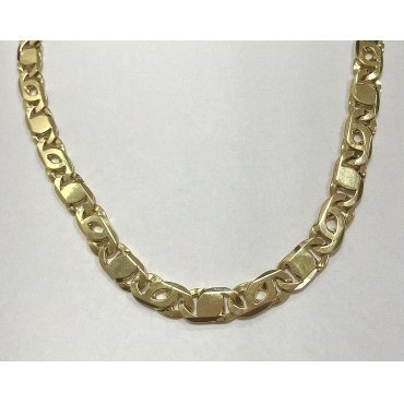 GARGANTILLA ORO AMARILLO ITALIANO LISO                                