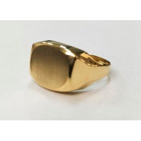 SELLO CABALLERO ORO AMARILLO SEMI HUECO                               