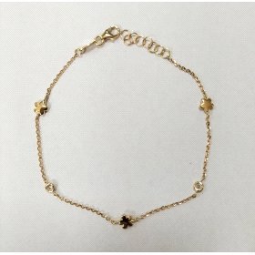 PULSERA SRA. ORO AMARILLO PIEDRA                                      