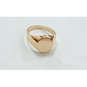 SELLO CABALLERO ORO AMARILLO SEMI HUECO                               