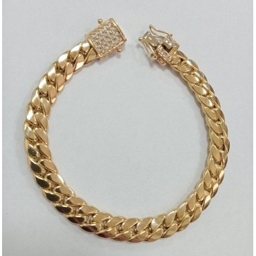 PULSERA  BARBADA SRA. ORO AMARILLO PIEDRA                             