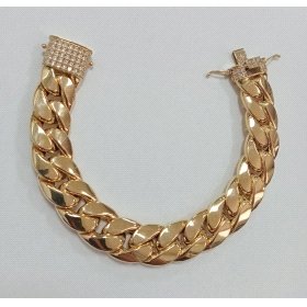 PULSERA BARBADA SRA. ORO AMARILLO PIEDRA                              