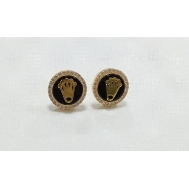 PENDIENTES O.A ROLEX  Y PIEDRAS PRESION                               