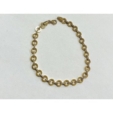 PULSERA SRA. ORO AMARILLO PIEDRA                                      