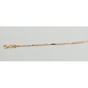 PULSERA SRA. ORO AMARILLO PIEDRA                                      
