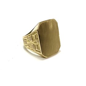 SELLO CABALLERO AMARILLO MACIZO                                       