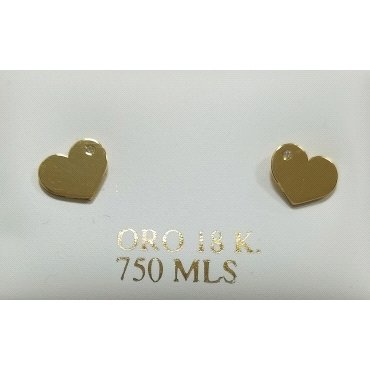 PENDIENTES ORO AMARILLO PIEDRA                                        