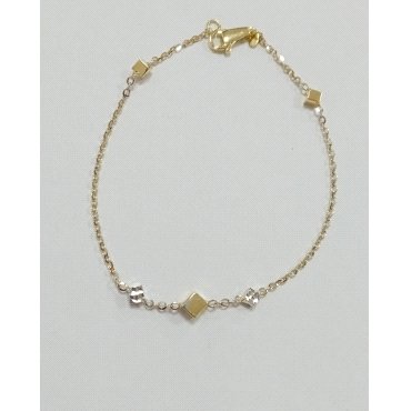 PULSERA SRA. ORO BICOLOR                                              