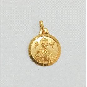 MEDALLAS ORO AMARILLO VIRGEN AFRICA                                   