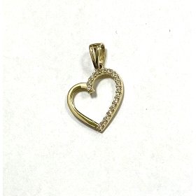 COLGANTE ORO AMARILLO PIEDRA                                          