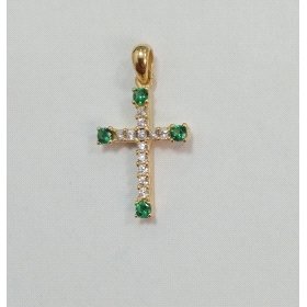 CRUZ ORO AMARILLO PIEDRA                                              