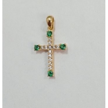 CRUZ ORO AMARILLO PIEDRA                                              