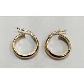 PENDIENTES ARO O.A  MEDIA CAÑA 3.5MMX15MM INTERIOR                    