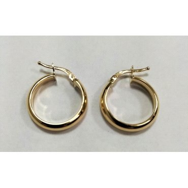 PENDIENTES ARO O.A  MEDIA CAÑA 3.5MMX15MM INTERIOR                    
