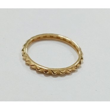 SORTIJA ORO AMARILLO RELIEVE                                          