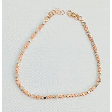 PULSERA SRA. ORO TRICOLOR                                             