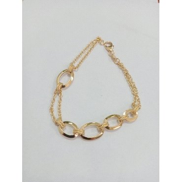 PULSERA SRA. ORO AMARILLO FANTASIA                                    