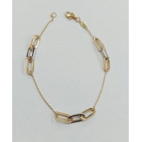PULSERA SRA. ORO BICOLOR                                              