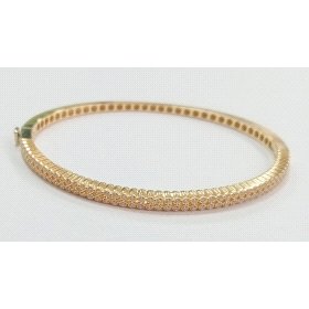PULSERA SRA. ARO ORO AMARILLO PIEDRA                                  