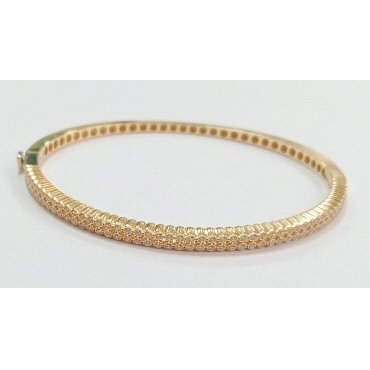 PULSERA SRA. ARO ORO AMARILLO PIEDRA                                  