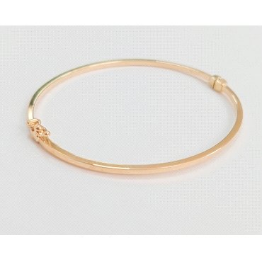PULSERA  ARO SRA. ORO AMARILLO LISA                                   