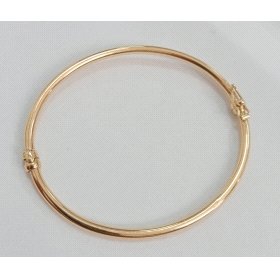 PULSERA ARO  SRA. ORO AMARILLO LISA                                   