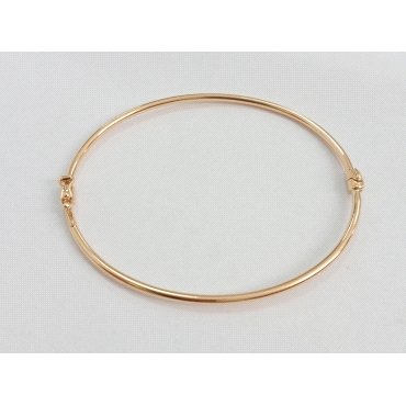 PULSERA ARO SRA. ORO AMARILLO LISA                                    