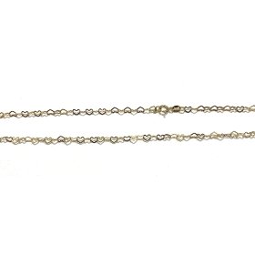 GARGANTILLA AMARILLO 45 CM. CORAZONES                                 