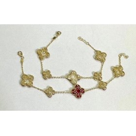 PULSERA SRA. ORO AMARILLO PIEDRA                                      