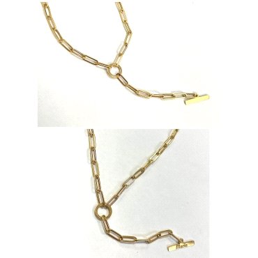 GARGANTILLA ORO AMARILLO 40 CM.                                       
