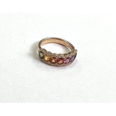 SORTIJA ORO ROSA  CON BR 0.23 CCT 2.15                                