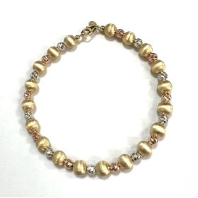 PULSERA SRA. ORO TRICOLOR                                             