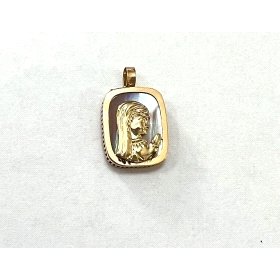 MEDALLAS ORO AMARILLO PIEDRA                                          