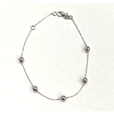 PULSERA SRA. ORO BLANCO                                               