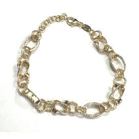 PULSERA SRA. ORO BICOLOR                                              