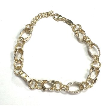 PULSERA SRA. ORO BICOLOR                                              