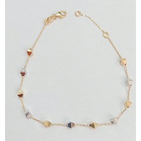 PULSERA SRA. ORO BICOLOR                                              
