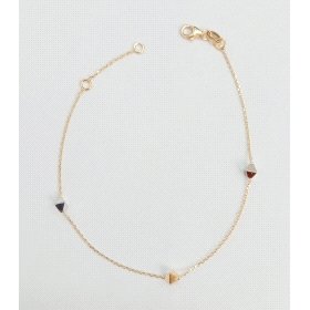 PULSERA SRA. ORO BICOLOR                                              